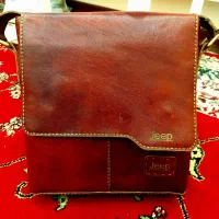 کیف چرم دوشی دست دوز
