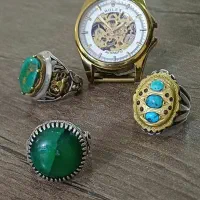 انگشترهای قدیمی نقره