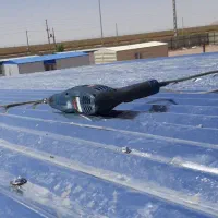 سقف شیروانی و جوشکاری و ساختمان