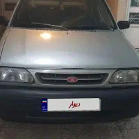 پراید نقره ای مدل ۸۸