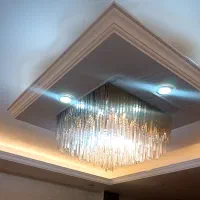 لوستر مدل مربع سایز بزرگ