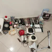 پکیج کامل تجهیزات ناخن کاری مناسب شروع کار سالن