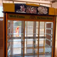یخچال ایستاده سوپر مارکت و پروتینی