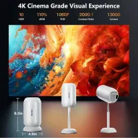 مینی پرژکتور هوشمند TS6 4k