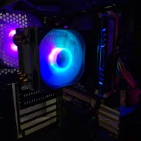 فن کولر گیمینگ گرین notus-100 argb