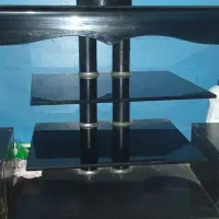 میز تلویزیون شیشه ای دست دوم