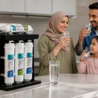 دستگاه تصفیه آب ۶ مرحله‌ای RO بدون برق