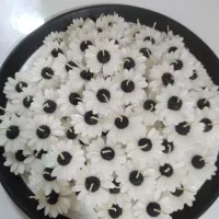 شمع گل بابونه وقلب ووارمر ویژه محرم