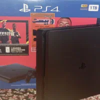 فروش فوری ps4 اسلیم دو دسته ی یک ترا با ضمانت