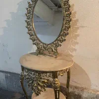 آینه شمعدان طرح برنز