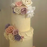 ماکت کیک عروسی چهار طبقه