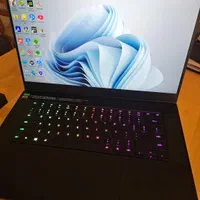 لپ تاپ گیمینگ razer 15 advanced آمریکایی سوپر تمیز