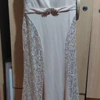 لباس مجلسی اعلائ گیپور نگین دار