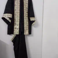 کت و شلوارزنانه مجلسی مشکی سایز۴۴ نو ویژه محرم