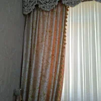 کتیبه و پرده تور حریر