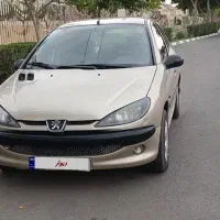 پژو 206تیپ 2شاسی سالم فوق العاده