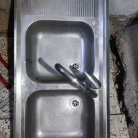 سینک دوقلو / شیر اهرمی