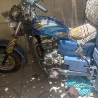 سه چرخه  رنگ ابی