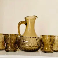 پارچ و لیوان ایتالیایی عتیقه
