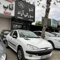 پژو ۲۰۶ صندوقدار v8 مدل ۱۳۹۹ بدون رنک