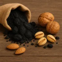 خرید و فروش پوست و کربن پسته / گردو / خاک اره زغال