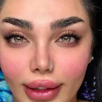 ناخن مژه کراتین رنگ مو فشیال‌