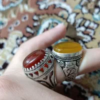 انگشتر نقره حرزدار