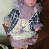 عروسک خارجی فقط داخل کمد بوده در حد نو
