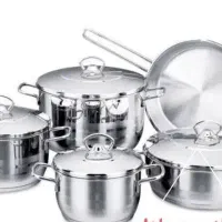 سرویس قابلمه 9 پارچه مدل کرکماز استیل