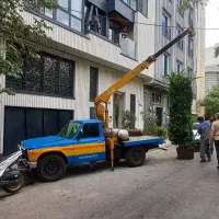 نیسان جرثقیل دکل بلند سبد بالابر پاکدشت خاوران