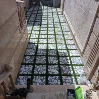 اجرای نما سنگ وسرامیک واسلپ