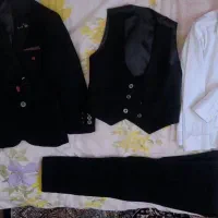 ست کت و شلوار با پیراهن