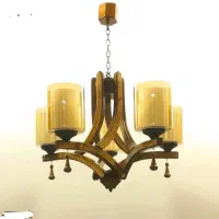 لوستر چوبی