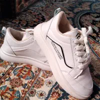 کفش زنانه دخترانه سفید سایز ۳۷