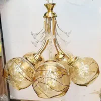 لوستر  سه شعله و چهار و پنج شعله پذیرایی تولیدی