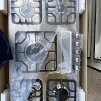 اجاق گاز.صفحه ای استیل شیشه ای .پخش .کوی شهریار