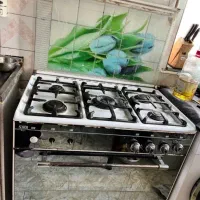 اوجاق گاز پنچ شعله فر نما