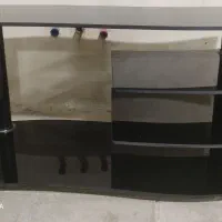 میز تلویزیون شیشه ای