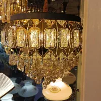 لوستر کریستالی مدل کلیپسی اقساط ۳ ماهه