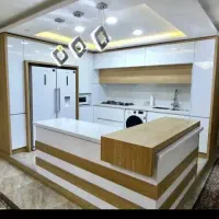 کابینت آشپزخانه، کمدرختخوابی و درب چوبی