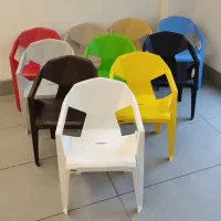 صندلی پلاستیکی مدل وریا میز غذاخوری