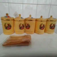 جا ادویه چوبی سایز متوسط