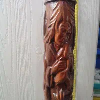 قلیان چوبی  رخ دار