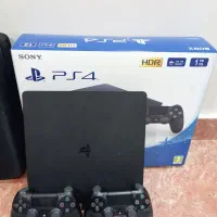 پلی استیشن ۴ اسلیم ۱ ترابایت ۲ دسته ps4 slim 1tra