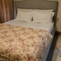 تخت خواب تمام پارچه