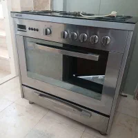 اجاق گاز  فر  دو جوجه گردان