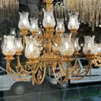 لوستر سلطنتی دوطبقه ۱۵ شاخه