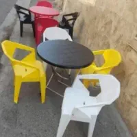 میز و صندلی مهیا پلاستیکی