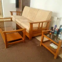 سرویس مبل کامل با میز بزرگ