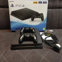 ps4 slim 1tra کپی خور دو دسته اصلی